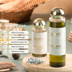 MOM’S THERAPY_ HERBAL HAIR OIL(WITH TEA TREE OIL)